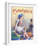 Cindarella with Pumpkin and Mice-Michael Nicholson-Framed Giclee Print