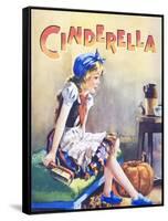 Cindarella with Pumpkin and Mice-Michael Nicholson-Framed Stretched Canvas