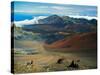 Cinder Cone Crater at Haleakala's Summit, Maui, Hawaii, USA-Adam Jones-Stretched Canvas