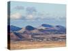 Cinder Cones in the Centre of the Island Near Tinajo, a Relic of the Island's Active Volcanic Past-Robert Francis-Stretched Canvas