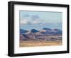 Cinder Cones in the Centre of the Island Near Tinajo, a Relic of the Island's Active Volcanic Past-Robert Francis-Framed Photographic Print