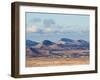 Cinder Cones in the Centre of the Island Near Tinajo, a Relic of the Island's Active Volcanic Past-Robert Francis-Framed Photographic Print