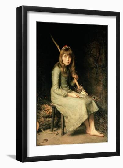 Cinderella, 1881-John Everett Millais-Framed Giclee Print