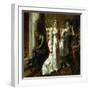 Cinderella and Her Wicked Sisters, 1892 (Oil on Canvas)-Emile Meyer-Framed Giclee Print