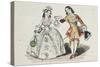 Cinderella and Prince-Theodor Hosemann-Stretched Canvas