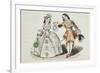 Cinderella and Prince-Theodor Hosemann-Framed Giclee Print