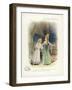 Cinderella and the Fairy Godmother-null-Framed Giclee Print