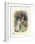 Cinderella and the Fairy Godmother-null-Framed Giclee Print