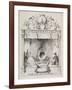 Cinderella and the Glass Slipper-George Cruikshank-Framed Giclee Print