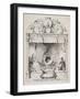 Cinderella and the Glass Slipper-George Cruikshank-Framed Giclee Print