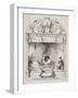 Cinderella and the Glass Slipper-George Cruikshank-Framed Giclee Print