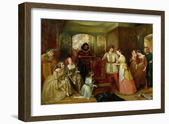 Cinderella and the Slipper-Richard Redgrave-Framed Giclee Print