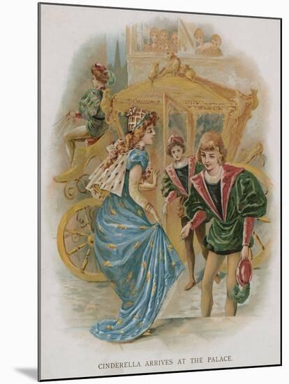 Cinderella Arrives at the Palace-null-Mounted Giclee Print