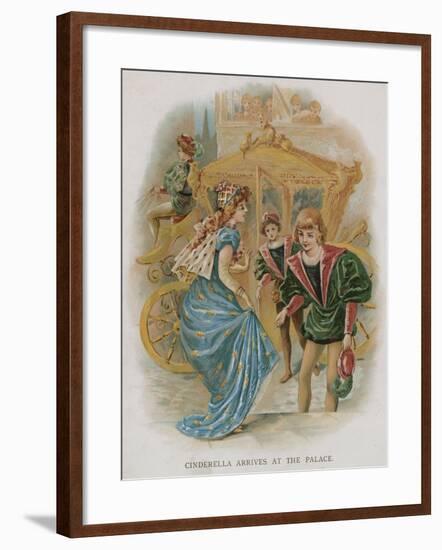 Cinderella Arrives at the Palace-null-Framed Giclee Print