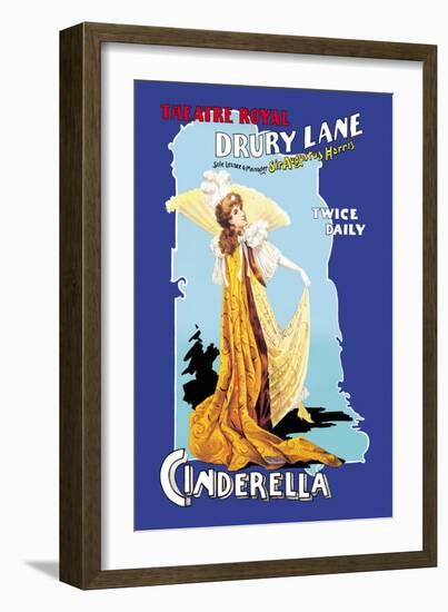Cinderella at the Theatre Royal Drury Lane-Arthur Benjamin Helsby-Framed Art Print