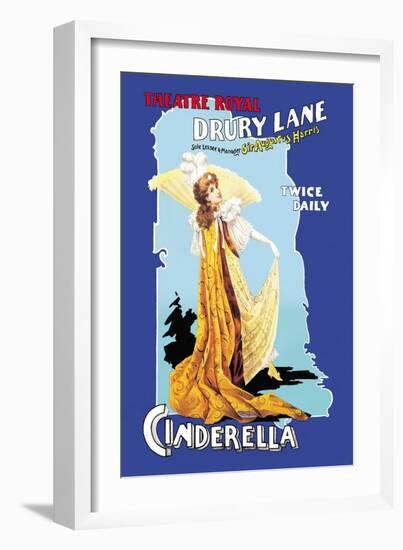 Cinderella at the Theatre Royal Drury Lane-Arthur Benjamin Helsby-Framed Art Print