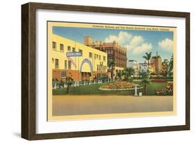 Cinderella Ballroom, Long Beach, California-null-Framed Art Print