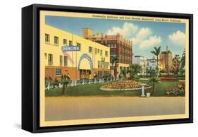 Cinderella Ballroom, Long Beach, California-null-Framed Stretched Canvas