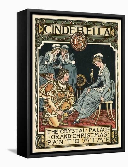 Cinderella, Crystal Palace Grand Christmas Pantomime, 1875-null-Framed Stretched Canvas