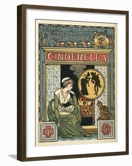 Cinderella, Crystal Palace Grand Christmas Pantomime-null-Framed Giclee Print