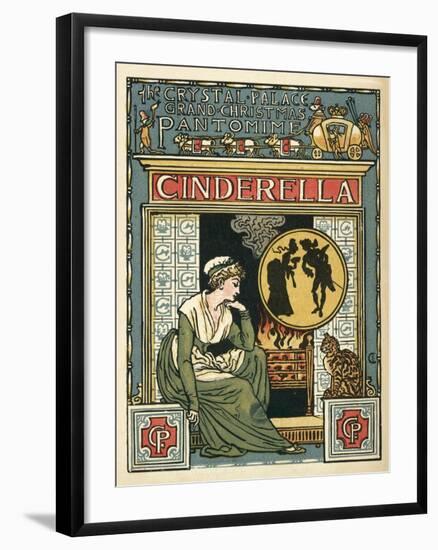 Cinderella, Crystal Palace Grand Christmas Pantomime-null-Framed Giclee Print