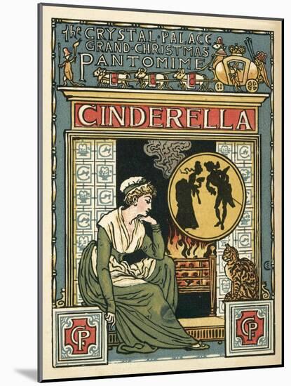 Cinderella, Crystal Palace Grand Christmas Pantomime-null-Mounted Giclee Print