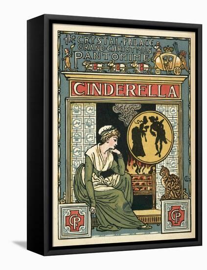 Cinderella, Crystal Palace Grand Christmas Pantomime-null-Framed Stretched Canvas