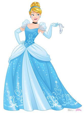 Cinderella - Disney Princess Friendship Adventures Lifesize Cardboard Cutout