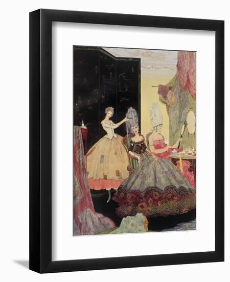 Cinderella From an Illustrated Children's Book.-null-Framed Giclee Print