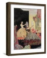 Cinderella From an Illustrated Children's Book.-null-Framed Giclee Print