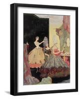 Cinderella From an Illustrated Children's Book.-null-Framed Giclee Print