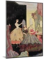 Cinderella From an Illustrated Children's Book.-null-Mounted Giclee Print