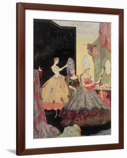 Cinderella From an Illustrated Children's Book.-null-Framed Giclee Print