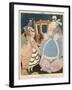 Cinderella is Given the Most Precious of All Gifts in War- Time France, a Pair of New Shoes-Gerda Wegener-Framed Art Print