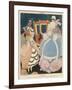 Cinderella is Given the Most Precious of All Gifts in War- Time France, a Pair of New Shoes-Gerda Wegener-Framed Art Print