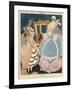 Cinderella is Given the Most Precious of All Gifts in War- Time France, a Pair of New Shoes-Gerda Wegener-Framed Art Print