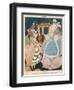 Cinderella is Given the Most Precious of All Gifts in War- Time France, a Pair of New Shoes-Gerda Wegener-Framed Art Print