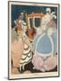Cinderella is Given the Most Precious of All Gifts in War- Time France, a Pair of New Shoes-Gerda Wegener-Mounted Art Print