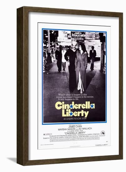 Cinderella Liberty, from Left: James Caan, Marsha Mason, 1973-null-Framed Art Print