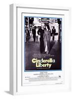 Cinderella Liberty, from Left: James Caan, Marsha Mason, 1973-null-Framed Art Print