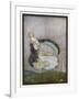 Cinderella Runs Away from the Ball and the Prince-Jennie Harbour-Framed Art Print