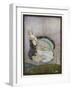 Cinderella Runs Away from the Ball and the Prince-Jennie Harbour-Framed Art Print