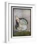 Cinderella Runs Away from the Ball and the Prince-Jennie Harbour-Framed Art Print