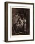Cinderella's Godmother and the Pumpkin-Gustave Dore-Framed Giclee Print