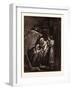 Cinderella's Godmother and the Pumpkin-Gustave Dore-Framed Giclee Print