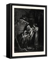 Cinderella's Pumpkin. Cinderella-Gustave Dore-Framed Stretched Canvas