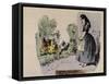 Cinderella's Sisters Depart-Theodor Hosemann-Framed Stretched Canvas