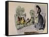 Cinderella's Sisters Depart-Theodor Hosemann-Framed Stretched Canvas