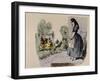 Cinderella's Sisters Depart-Theodor Hosemann-Framed Giclee Print