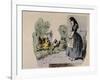 Cinderella's Sisters Depart-Theodor Hosemann-Framed Giclee Print